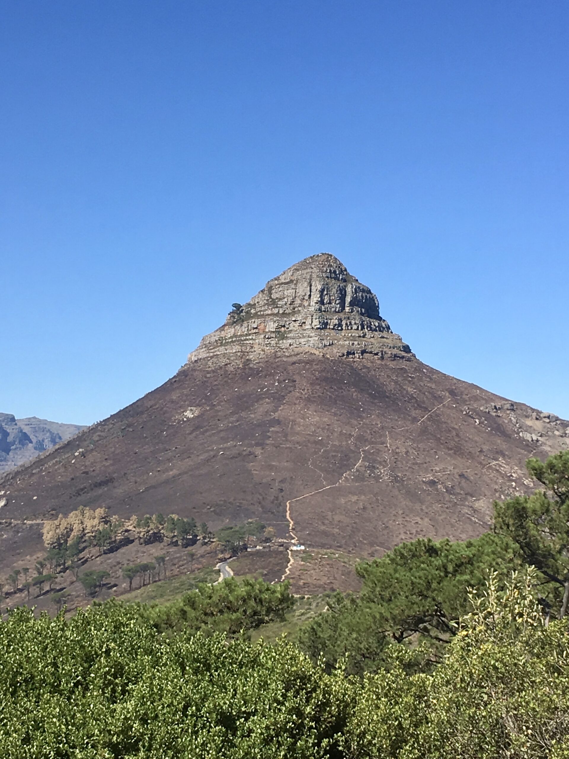 Signal Hill Aussicht Kapstadt Hafen Atlantik Südafrika 